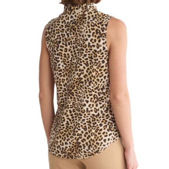 Tommy Bahama animal print sleeveless top NWT Size XS - Picture 4 of 6